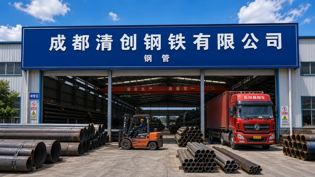 成都清创钢铁有限公司AI门头图
