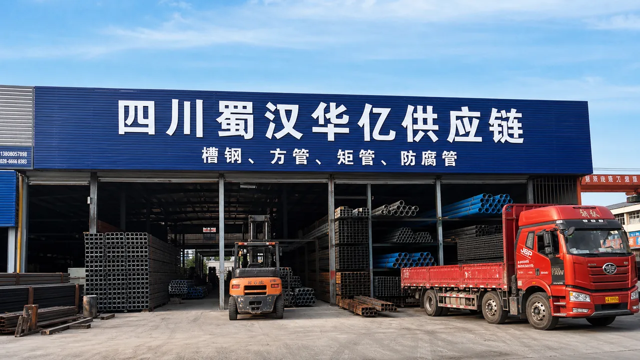 四川蜀汉华亿供应链AI门头图