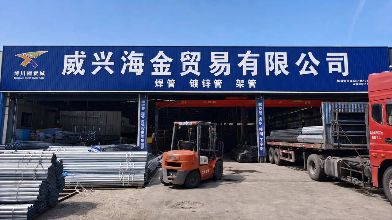 威兴海金贸易有限公司AI门头图