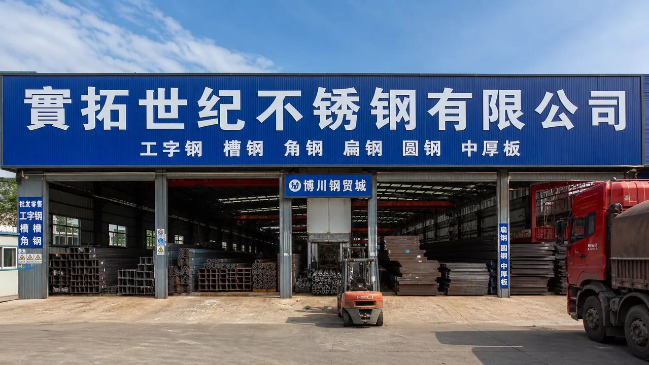 實拓世纪不锈钢有限公司AI门头图