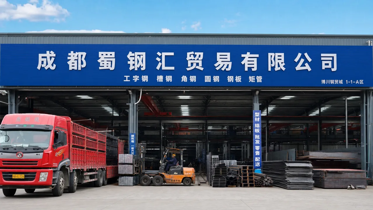 成都蜀钢汇贸易有限公司AI门头图