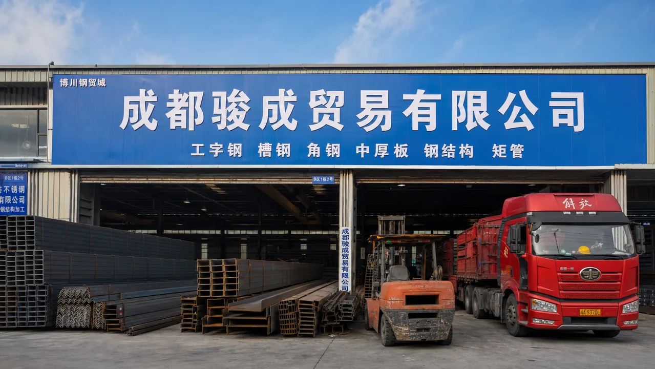 成都骏成贸易有限公司AI门头图