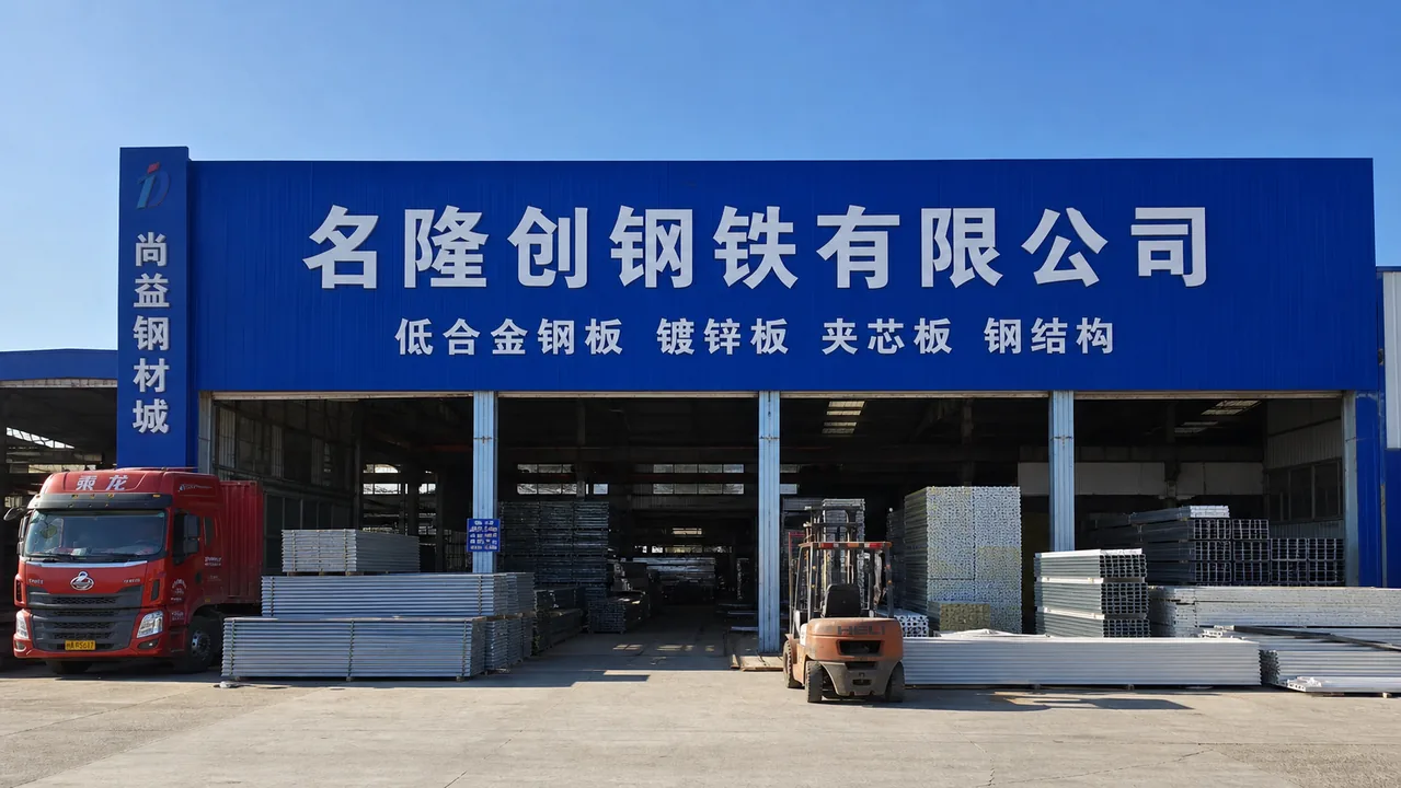 名隆创钢铁有限公司AI门头图