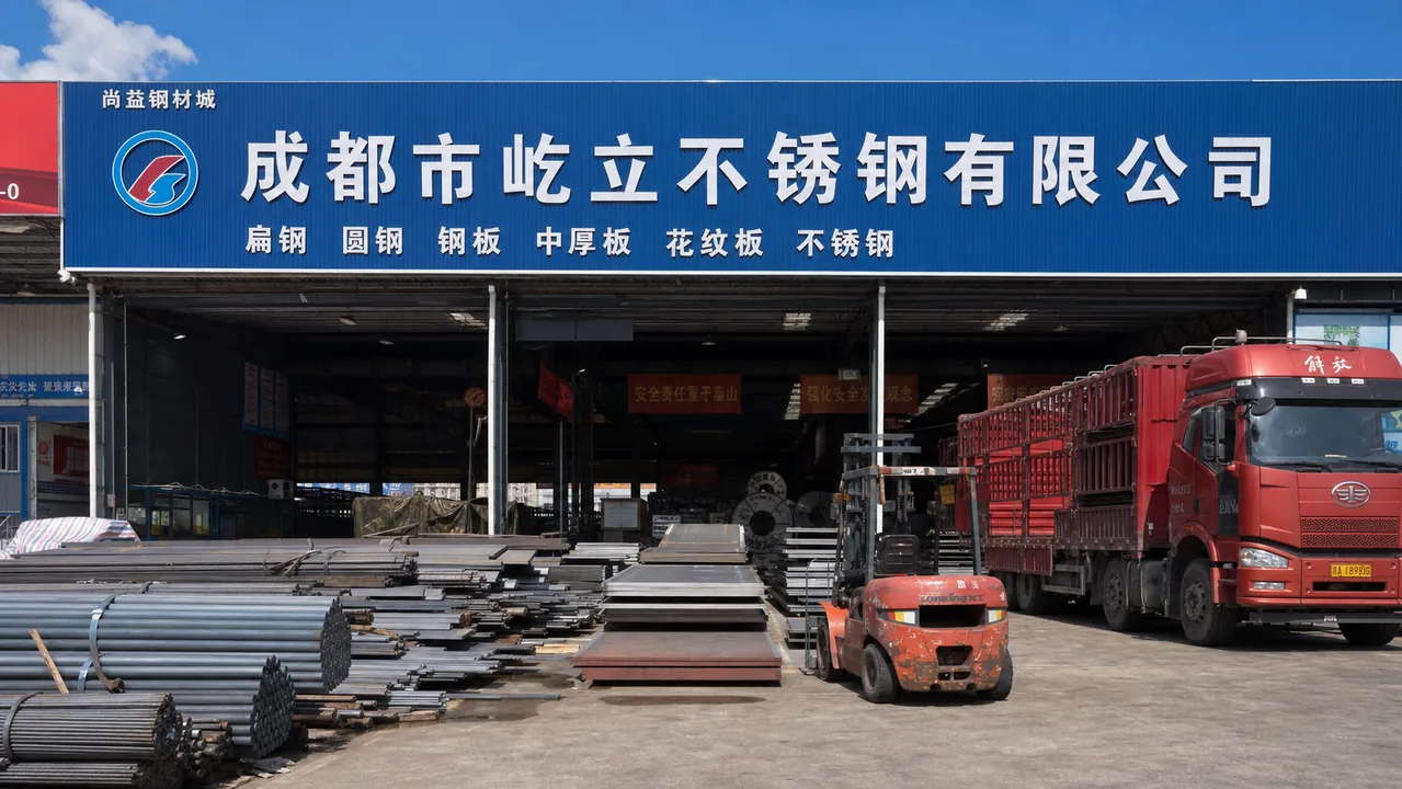 成都市屹立不锈钢有限公司AI门头图