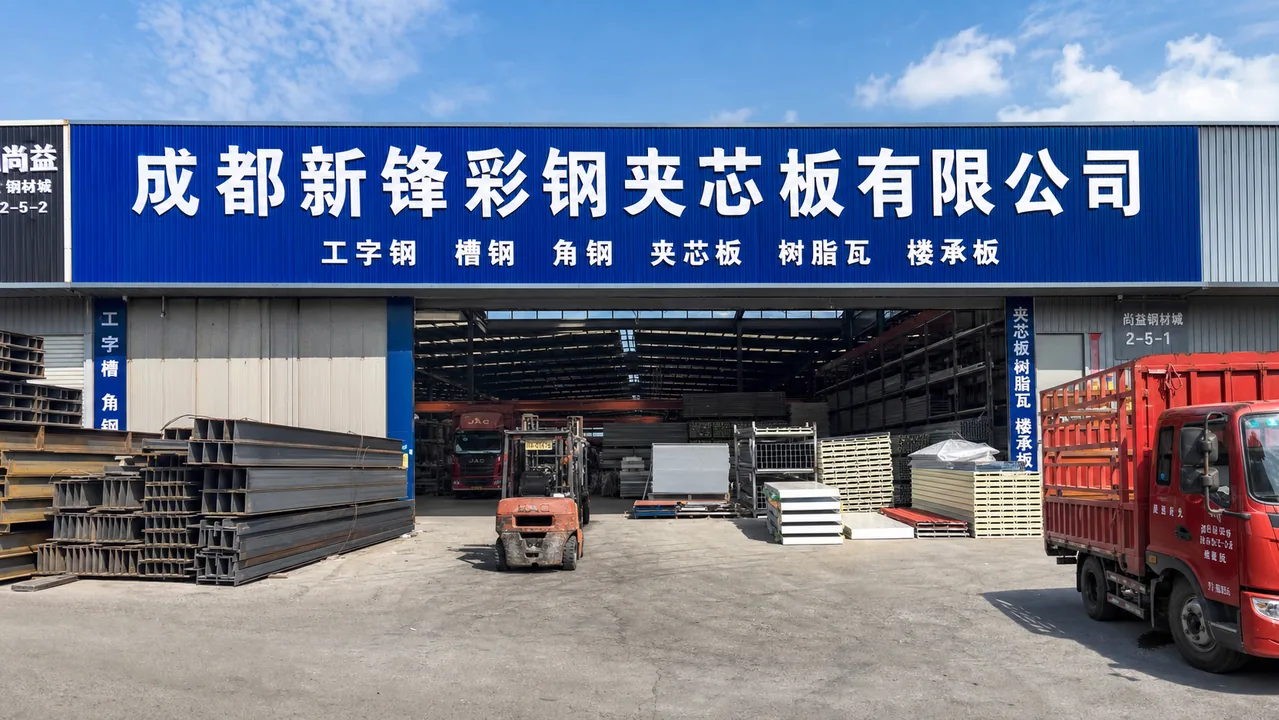 成都新锋彩钢夹芯板有限公司AI门头图