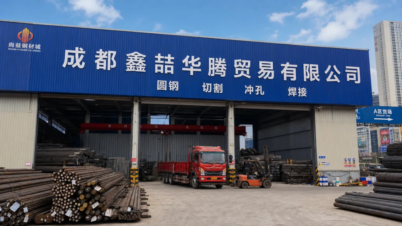 成都鑫喆华腾贸易有限公司AI门头图