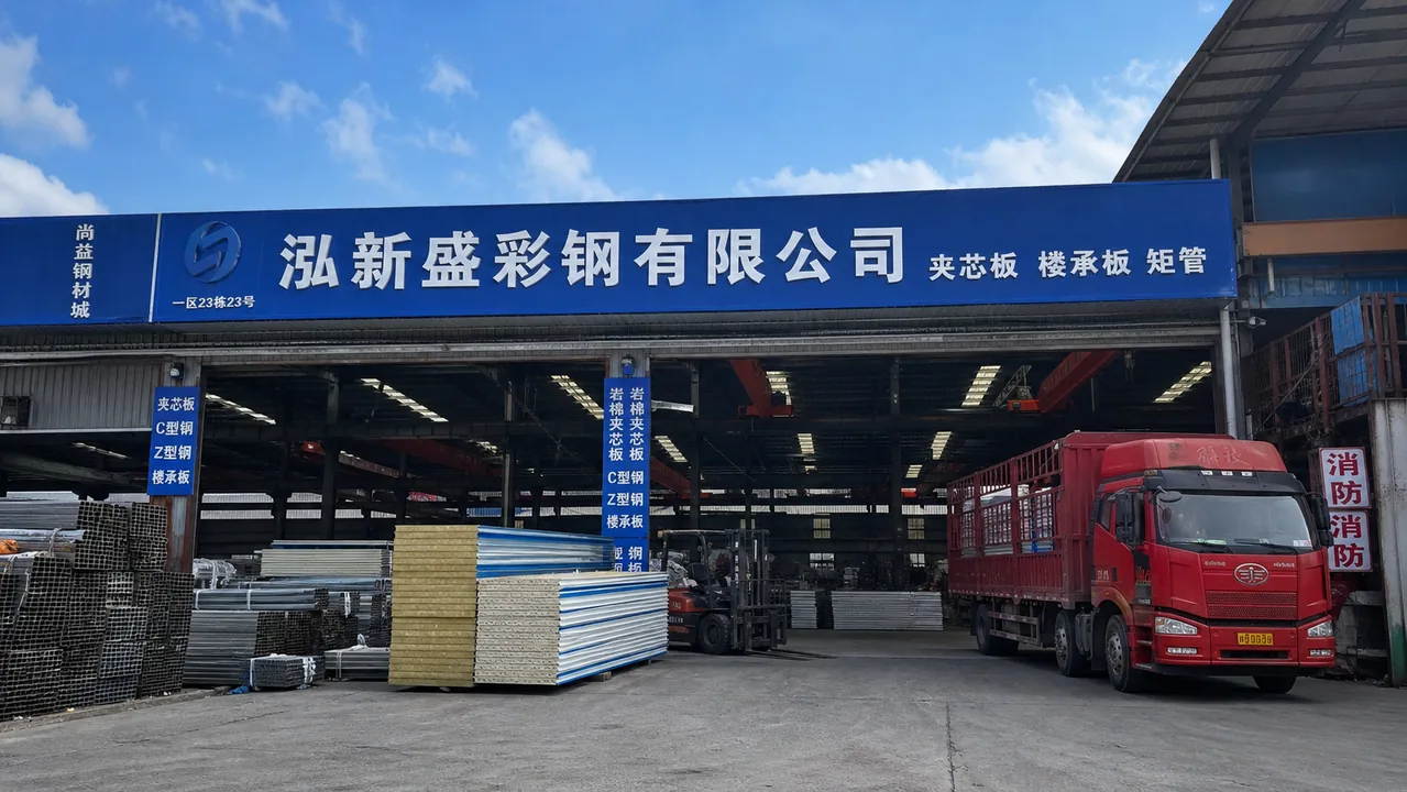 泓新盛彩钢有限公司AI门头图