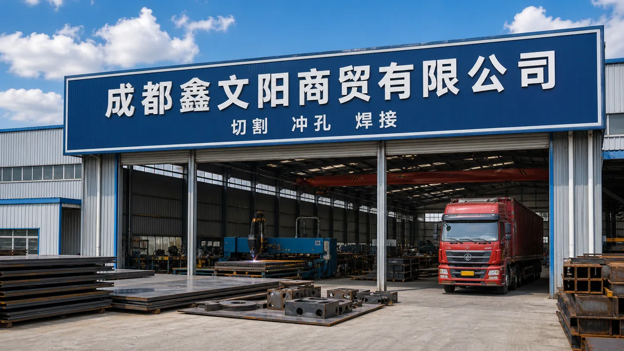 成都鑫文阳商贸有限公司AI门头图