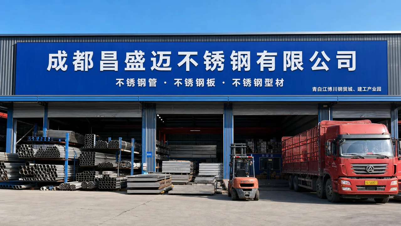 成都昌盛迈不锈钢有限公司AI门头图