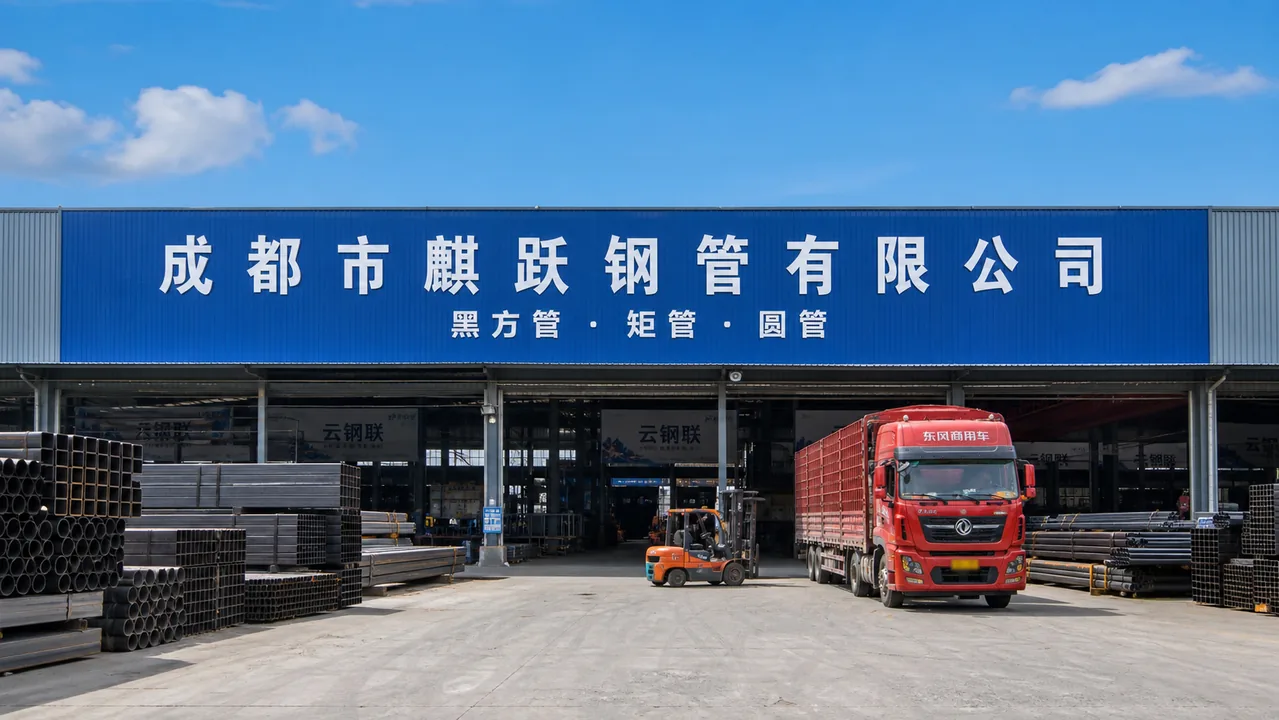 成都市麒跃钢管有限公司AI门头图